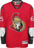 Reebok Ottawa Senators Premier Replica Home Jersey-Karlsson #65