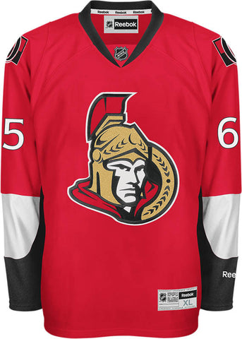 Reebok Ottawa Senators Premier Replica Home Jersey-Karlsson #65
