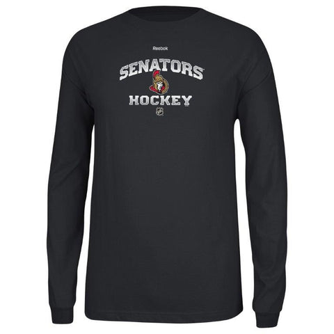 Reebok Ottawa Senators Centre Ice Long Sleeve