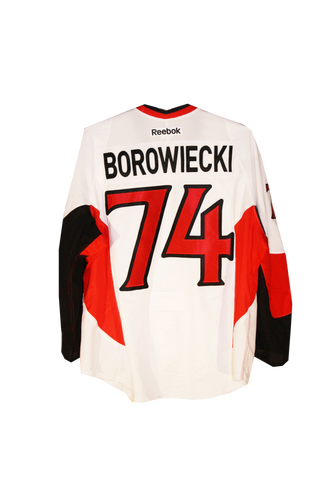 Mark Borowiecki Away Jersey