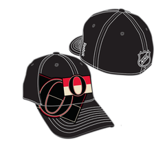 Reebok Ottawa Senators Draft Flex Hat -Heritage Black