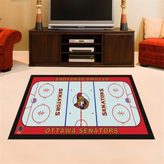 Ottawa Senators 51” x 28” Rink Mat